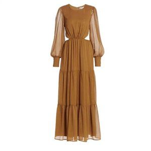 WAYF Tiered Cutout Maxi